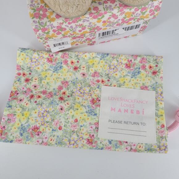 Loveshackfancy X Manebi Fruity Punch Slipper Platform Espadrilles 9 - Picture 3 of 14